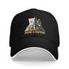 Metal Angine De Poitrine Rock Music Baseball Cap Hip Hop  Sandwich Hat Unisex Women Breathable Dad Hat Outdoor
