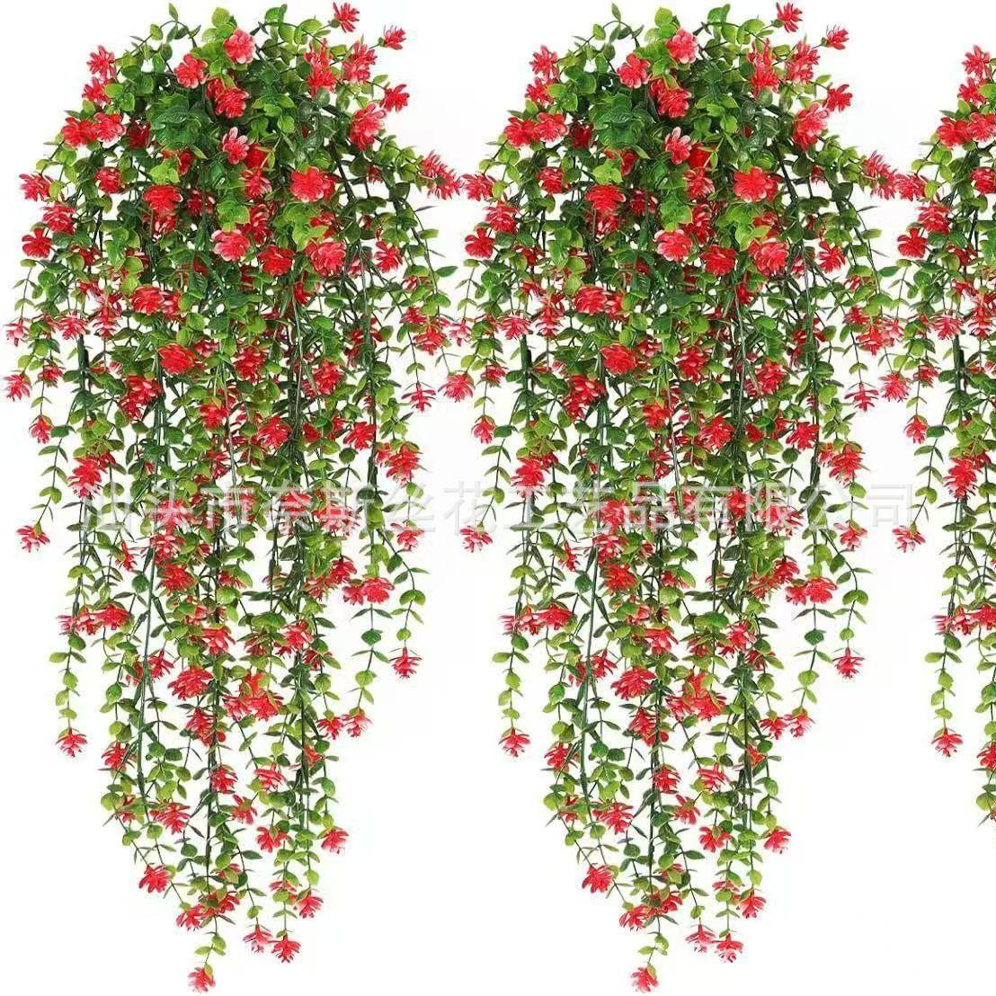 Artificial Green Plant Wall Hanging One Size