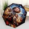 1pc The Ultimate Horror Chucky Automatic Open/CloseUmbrella, Portable Compact Umbrella for Men & Women I092
