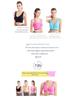 Women's Plus Size Shockproof Wire-Free Front Zip Sports Bra for Running & Yoga