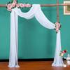 Chiffon Drapery Densed Stretch Yarn Wedding Arch Outdoor Background Draping Fabric Photography Props