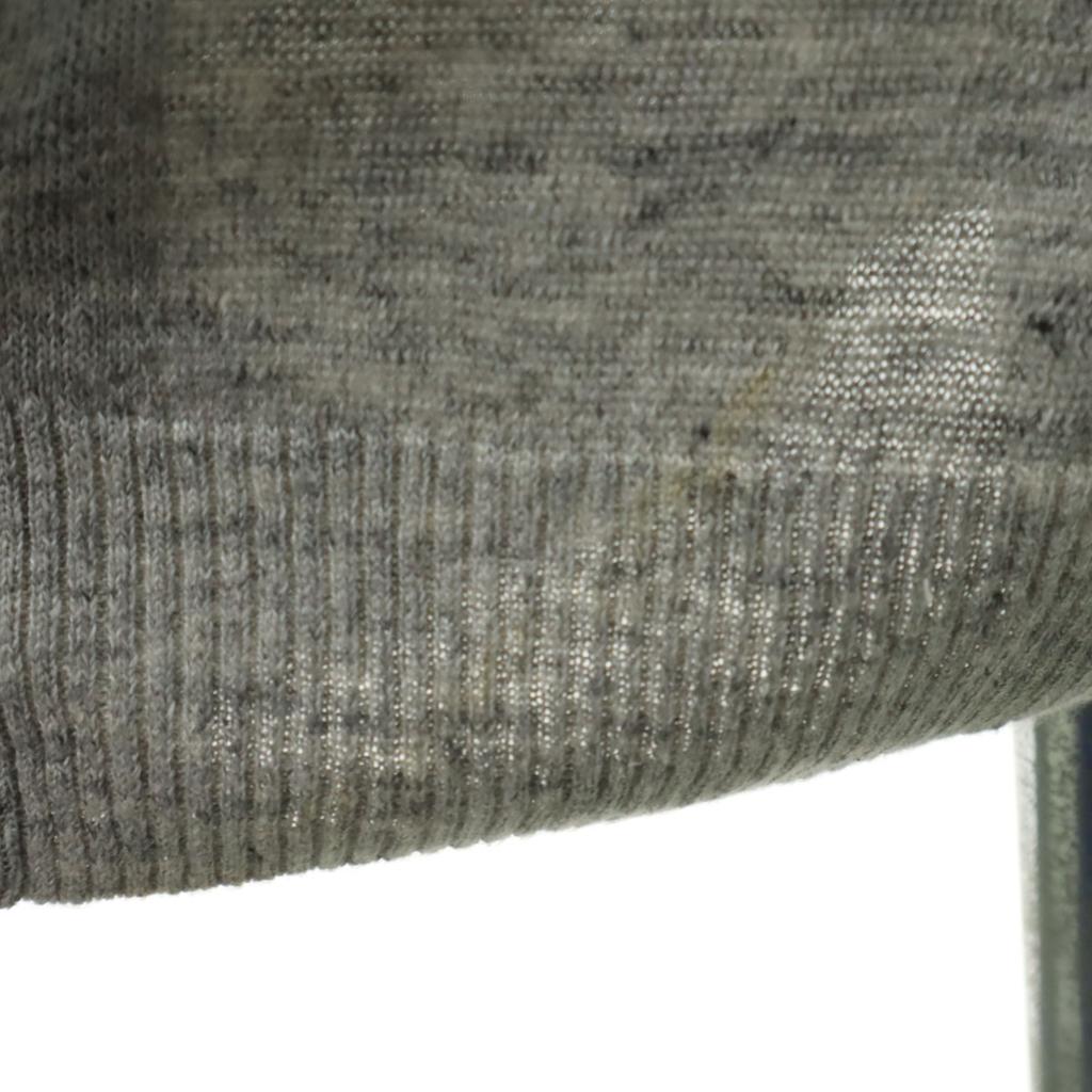 Ron Herman Linen 100% Long sleeve long knit cardigan XS gray Women Used