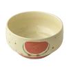 Ceramic Rice Bowl Hand-Painted Bread Fruit Pattern Serving Bowl Microwave Dishwasher Safe Kitchenware for Soup Rice Oatmeal