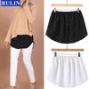 Extensores de dobladillo para camisa de mujer, dobladillo de camisa falso, pantalones para mujer