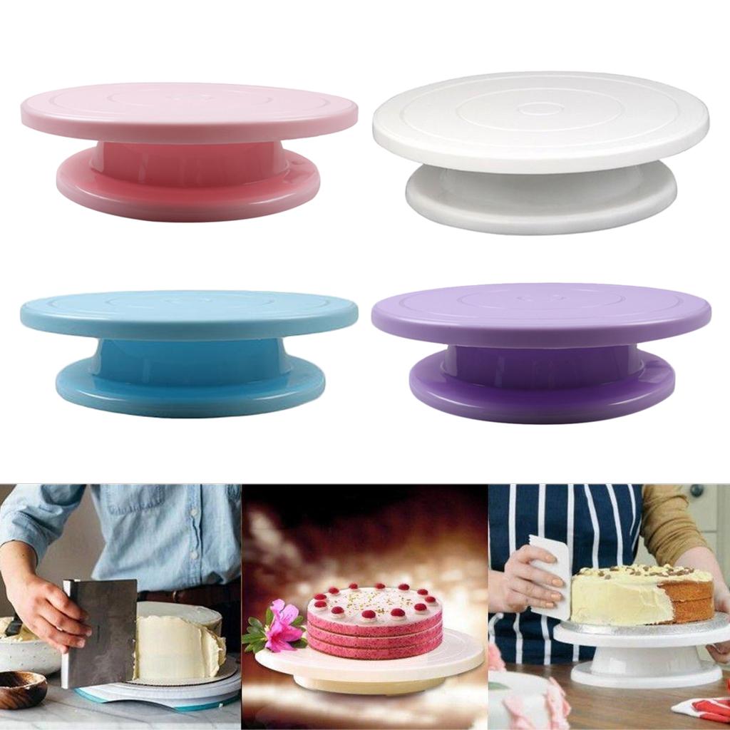 11inches Turntable Rotating Cake Stand Table Kitchen DIY Baking Tool