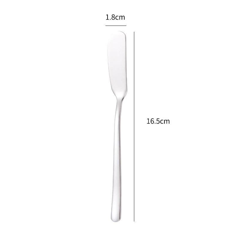Butter Knife Stainless Steel Cheese Tools Cheese Dessert Jam Knifes Toast Wipe Cream Bread Cheese Cutter Kitchen Tools