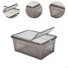 Reptile Breeding Box Animal Habitat Cage Lightweight with Small Vents Turtle Transport Container