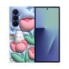 Etui Do Samsung Galaxy Z Fold 7 Przezroczyste Twarde Składane Luksusowe Malowane Do Samsung Galaxy Z Fold7 Clear Cover ZFold 7 Fundas