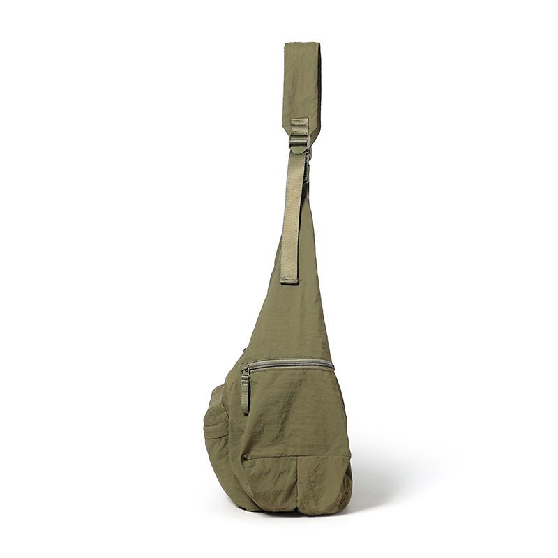 Waterproof Nylon Bag Unisex Large Capacity Sports Shoulder Bag Crossbody Bag