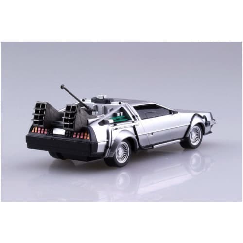 Aoshima Bunka Kyozai (AOSHIMA) Movie Mecha Series No. 11 Back To the Future Pullback Part 1 Time Machine 1/43 Scale Plastic Model