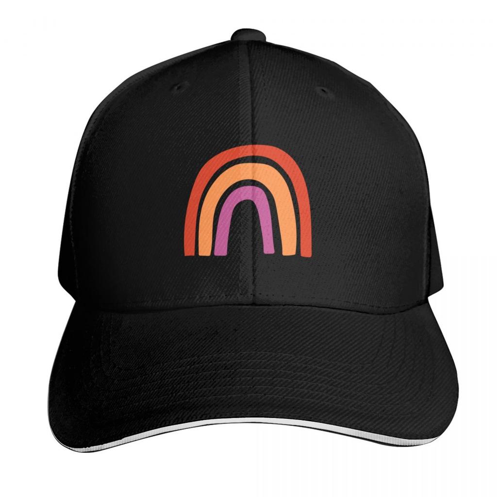 WLW Rainbow Baseball Cap Visor Anime Snap Back Hat New In Hat Womens Beach Unisexs
