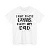 Armed Citizen T-Shirt | 2nd Amendment Tee | I Got These Guns from My Dad Shirt