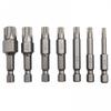 High Hardness Screwdriver Bits Silver 12 Point Alloy Steel