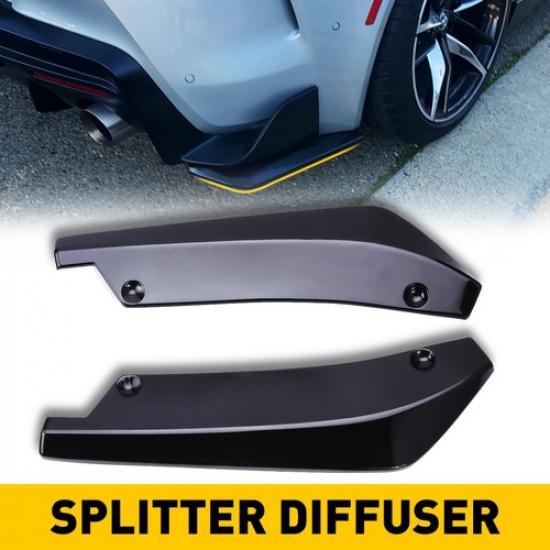 

Rear Spat Bumper Lip Splitter Diffuser Canard Spoiler For Chevrolet Chevy Camaro