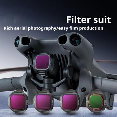 Objektívszűrő Készlet DJI Mini 5 Pro Drón Fényképezéshez Kamera Tartozékok CPL ND16 ND64 UV LP Fekete Köd 1/4 Optikai Üveg Szűrő