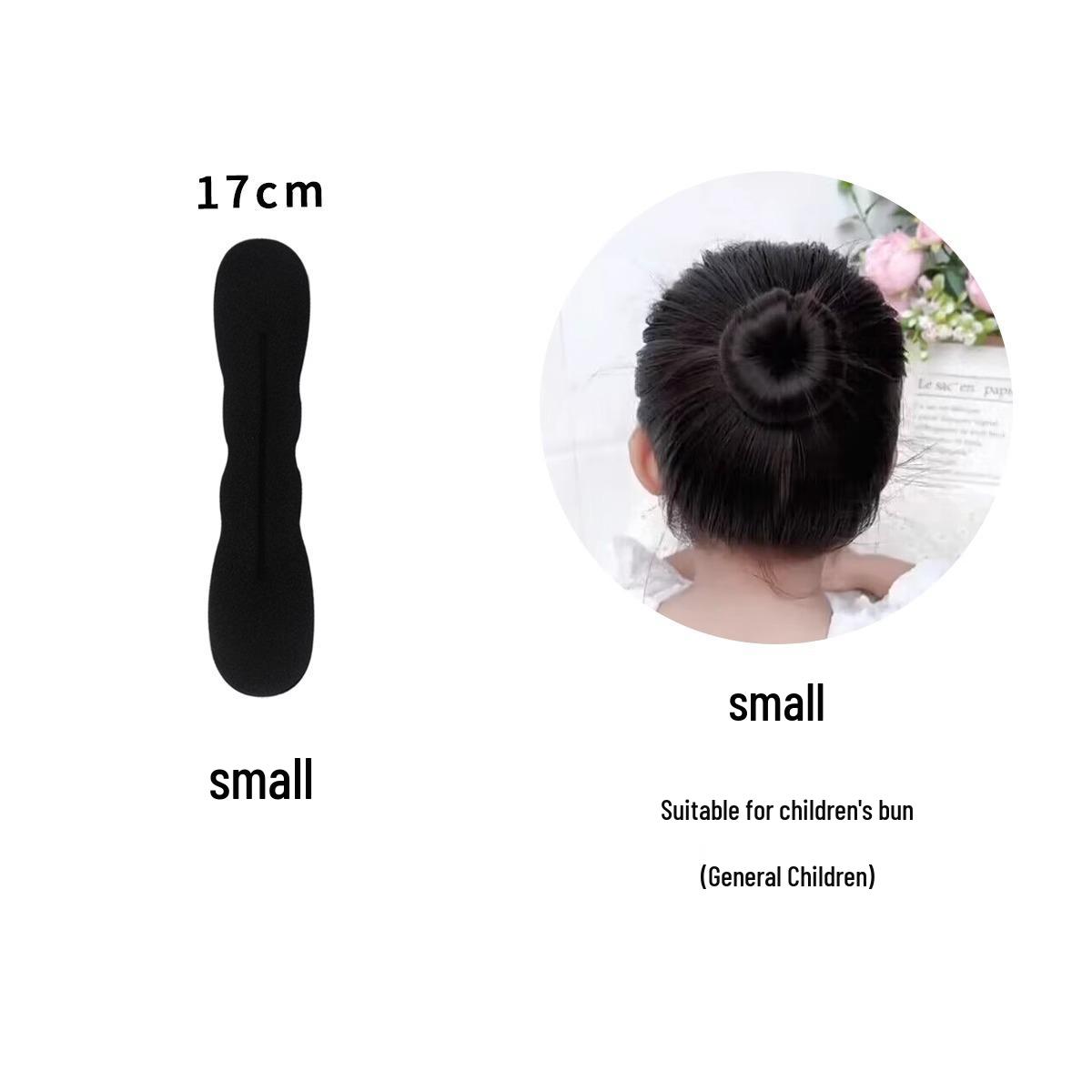 

Детский пучок для волос - Пушистый цветок-бутон, клипса для легких причесок с двойным пучком