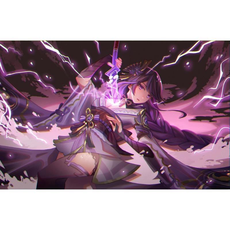 Popular Games Genshin Impact Character Anime Posters and Prints Canvas Printing Wall Art Picture for Living Room Home Decoration