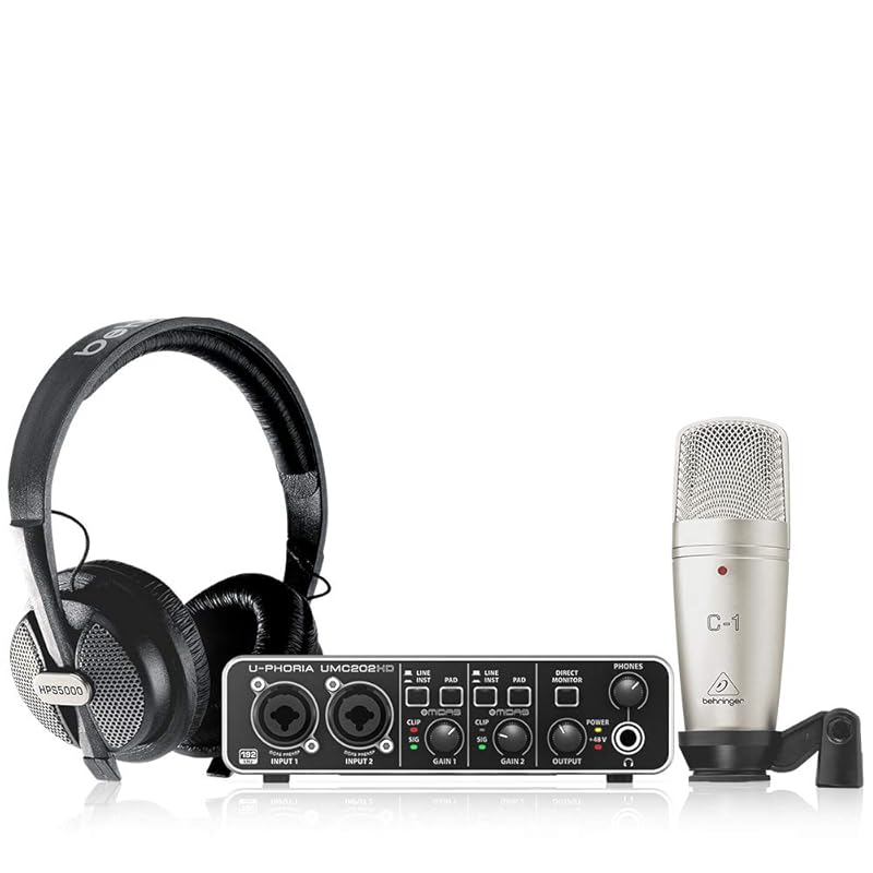 

Комплект звукозаписывающей аппаратуры Behringer U-PHORIA STUDIO PRO