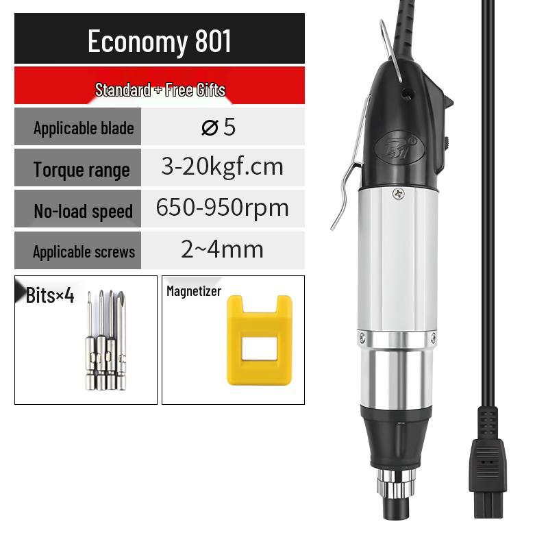 220V Electric Screwdriver for Home & Device Repair - Straight Handle for Phones & Laptops