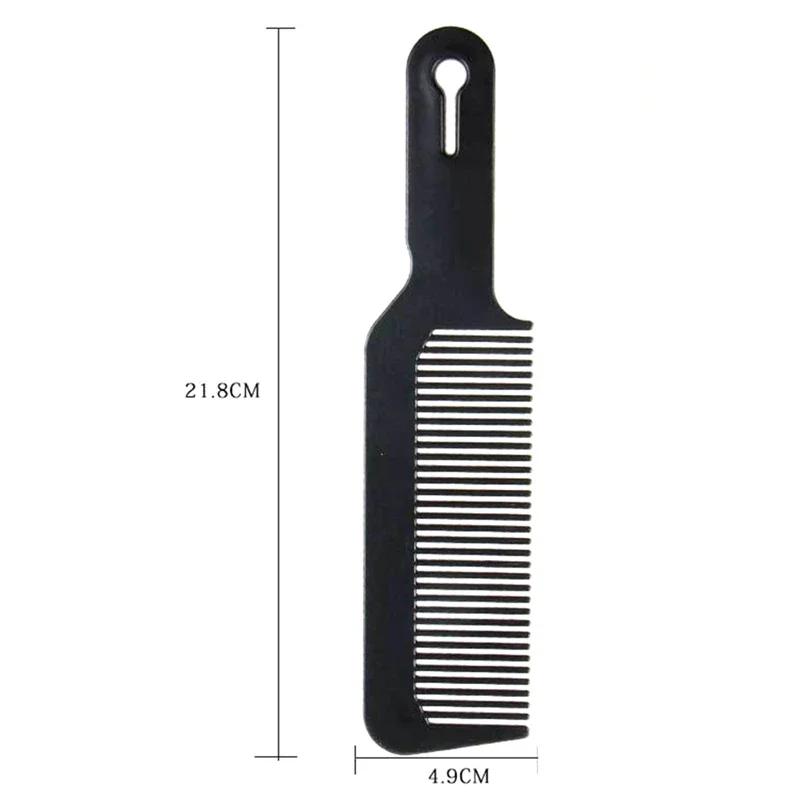 2025 Hot New Flat Head Hair Comb Anti-static Hair Comb Cutting Combs For Salon Hairdressing Brush For Barber Styling Tools