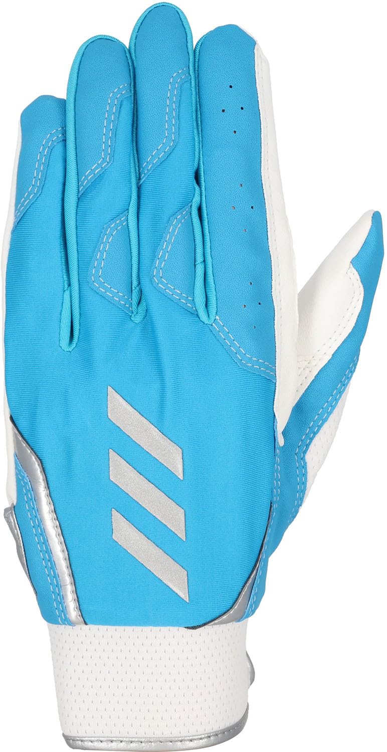 

adidas Baseball Fielding Size Light LHL LBG604 Glove, 51, Blue/Silver (2313L)