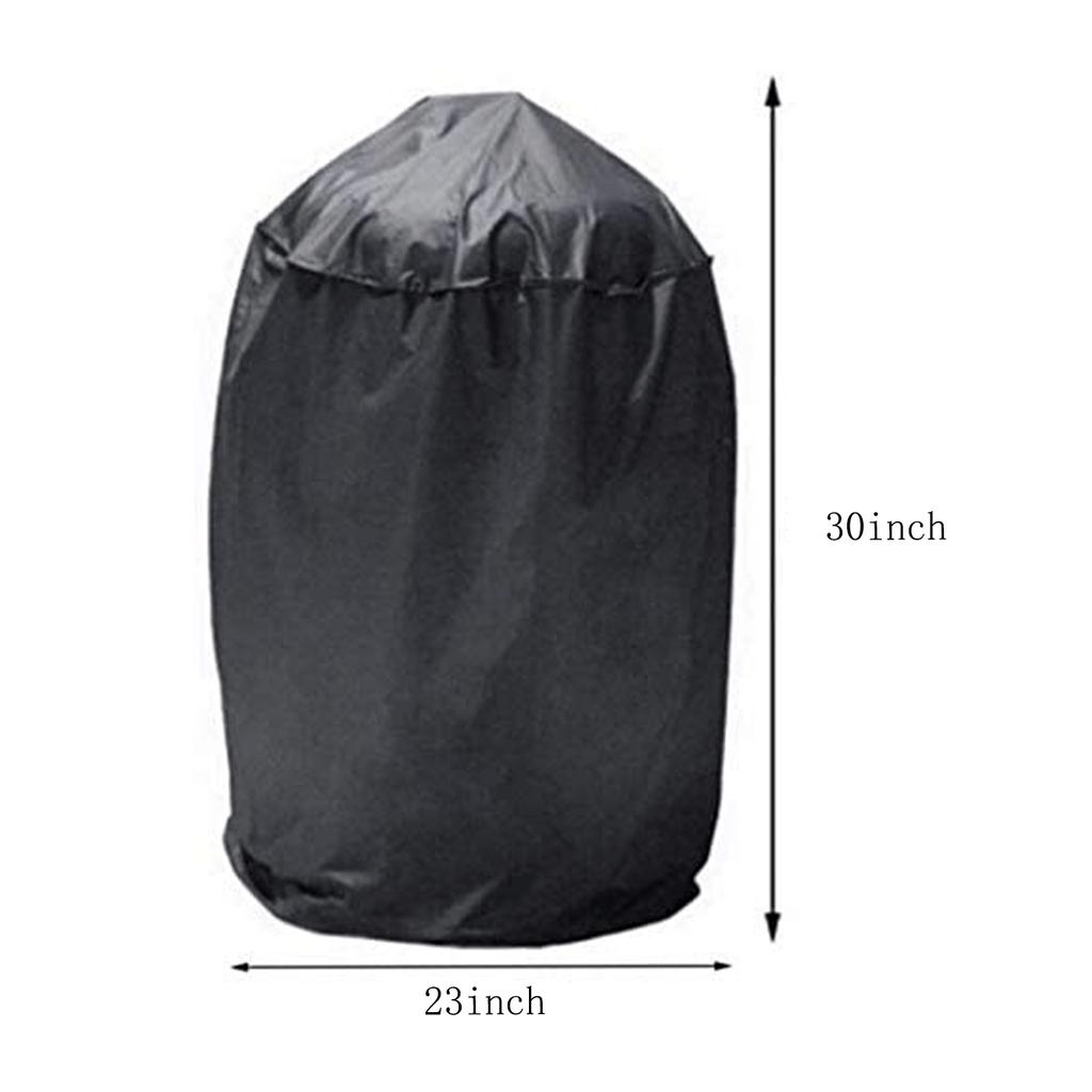 1. Round Barbecue Grill Cover, Universal Outdoor Grill Protection Cover, Wind-resistant and Tear-resistant Design (cover Only).