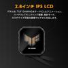 Asus 360mm AIO Wasserkühlung CPU-Kühler mit ASUS TUF Gaming LC III 360 ARGB Offiziell lizenziert in Japan 2,8-Zoll LCD, Schwarz,