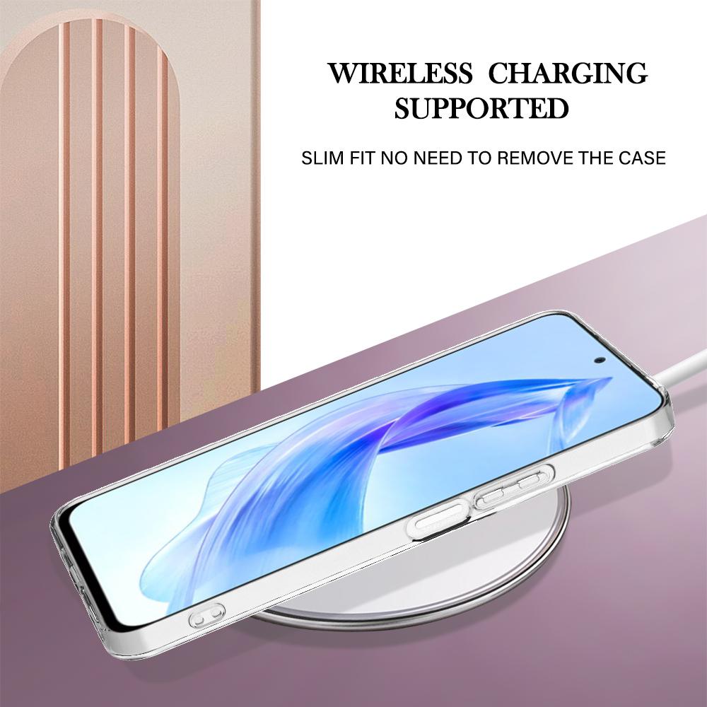 For Honor 90 Lite 5G/X50i 5G TPU Case with IMD Marble Pattern Electroplated Back Cover