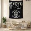 Sons Anarchy Wall Tapestry Tapestry Wallmounted Fashion Print Soft Home Decor Wall Covering Decoration