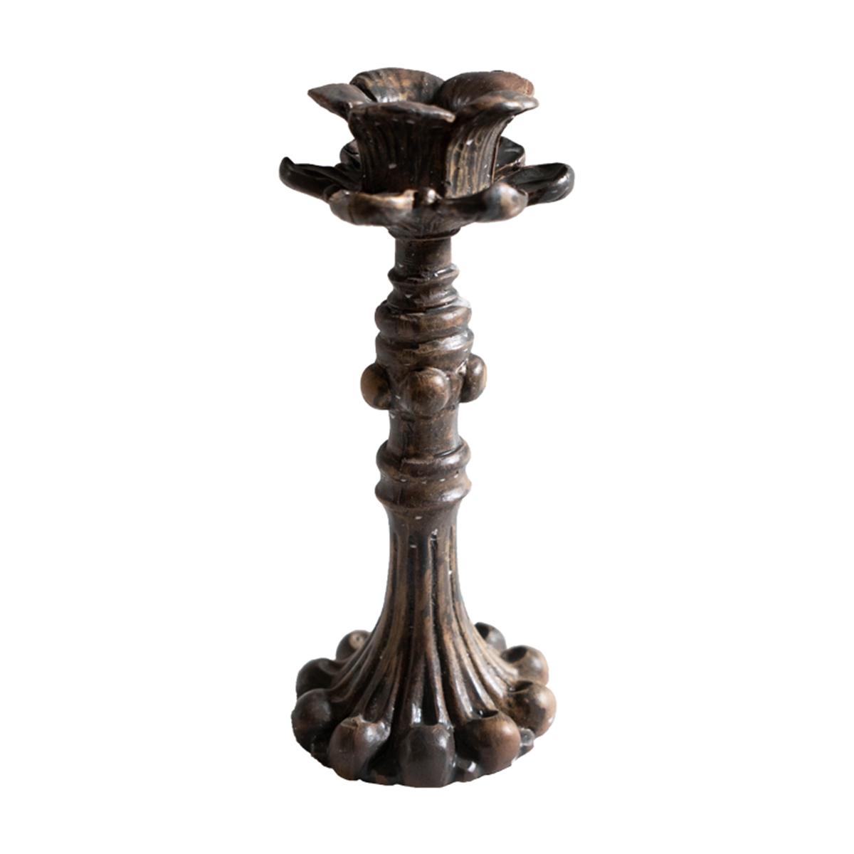 

French Style Home Decor Retro Antique Ornaments Candlestick Sconce Candle Holder C
