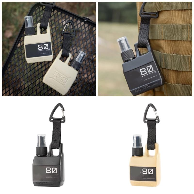 Leakproof Refillable Sprayers Secure Clip Attachments Plastomer Sprays Bottles for Travel Essential