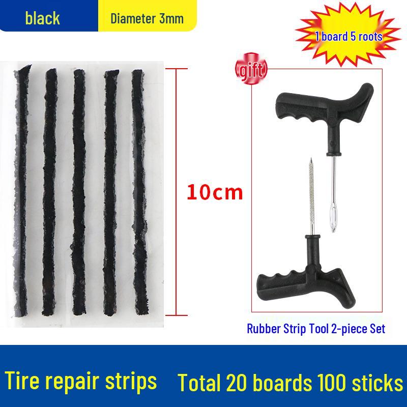 Yapıştırıcılı Elektrikli Motosiklet ve Araba Lastik Tamir Kiti