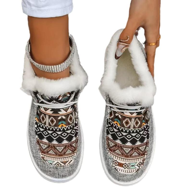 Women's 2025 Canvas Loafers: Trendy, Large Size, Casual Slip-On Shoes