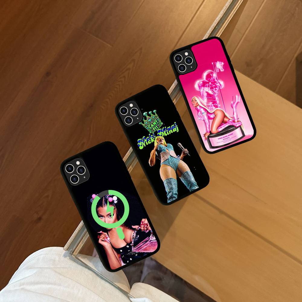 Nicki Minaj Rapper For Magsafe Magnetic Wireless Phone Case For IPhone 11 12 13 14 15 16 17 Pro Max Plus Cover