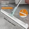 Multi-Purpose Silicone Floor & Glass Scraper Broom for Bathroom and Home Cleaning