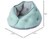 Petio Cool Dome Bed for Dogs and Cats, Sea Blue