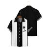 Men's Hawaiian Printed Button Short Sleeve Shirts Men's Casual Fashion Short Sleeve Shirts