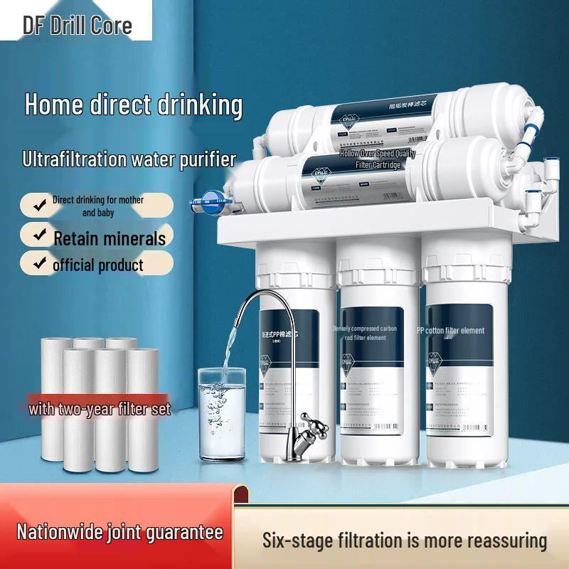 Universal Ultrafiltration Tap Water Purifier & Pre-Filter for Direct Drinking