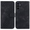 For Samsung Galaxy S25 FE Stand Case 7-Shaped Pattern Imprint Leather Phone Cover with Strap