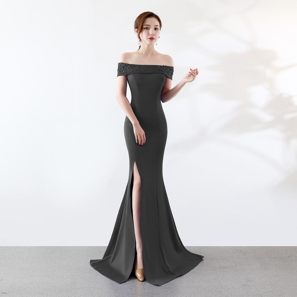 strapless open back dress Elegant Short Prom Dress for Women, Satin Dinner Party Gowns