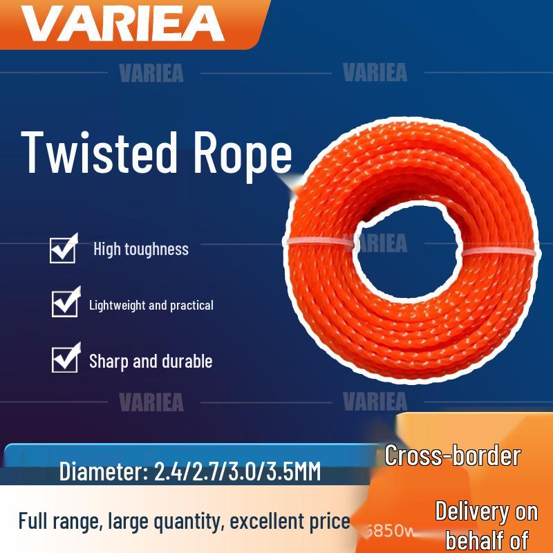 Durable Nylon Trimmer Line for Garden Tools and Mowers