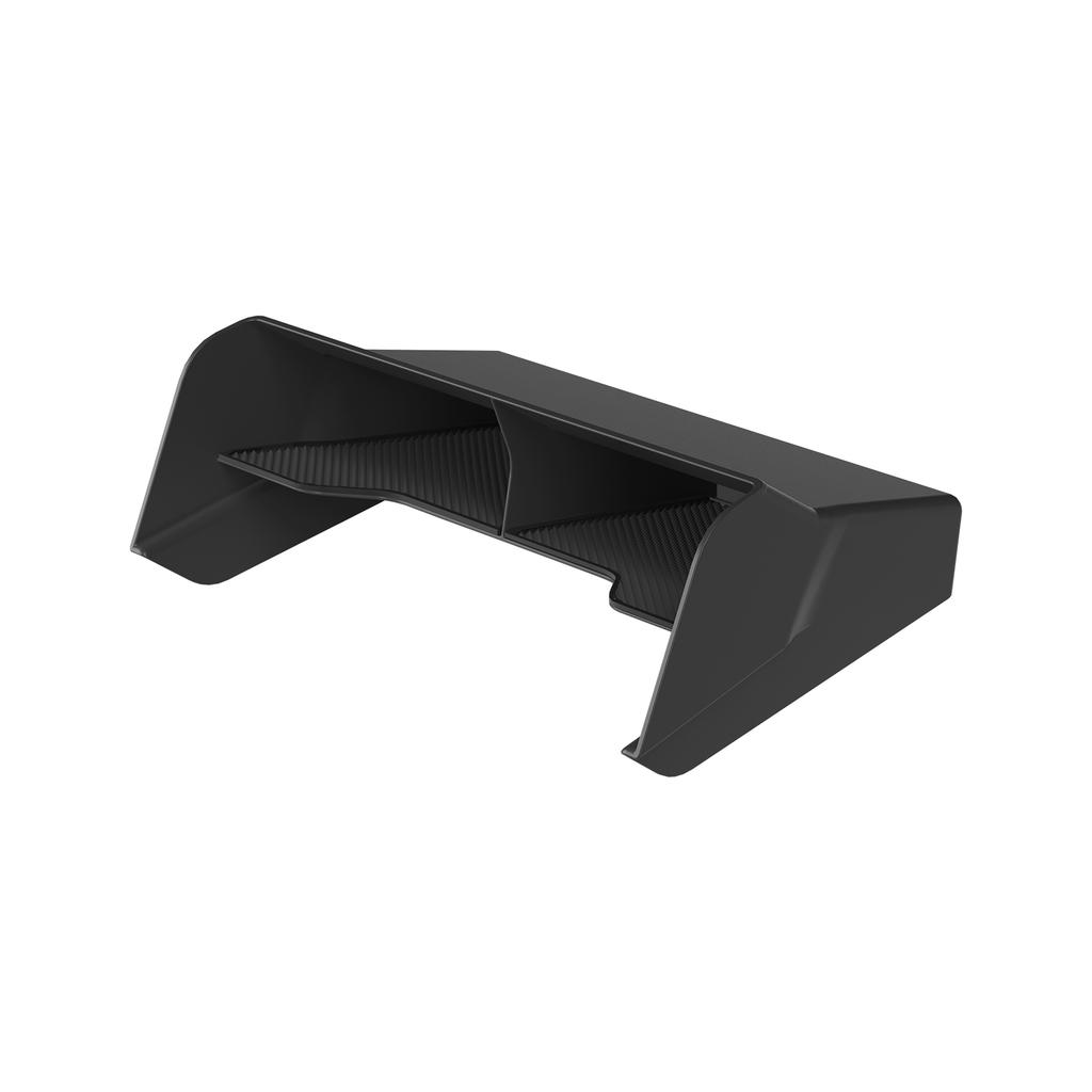 Für Mitsubishi L200/Triton 2024 2025 Mittelkonsolen-Aufbewahrungsbox Auto-Tablett Organizer Zubehör Aufräumen Schwarz