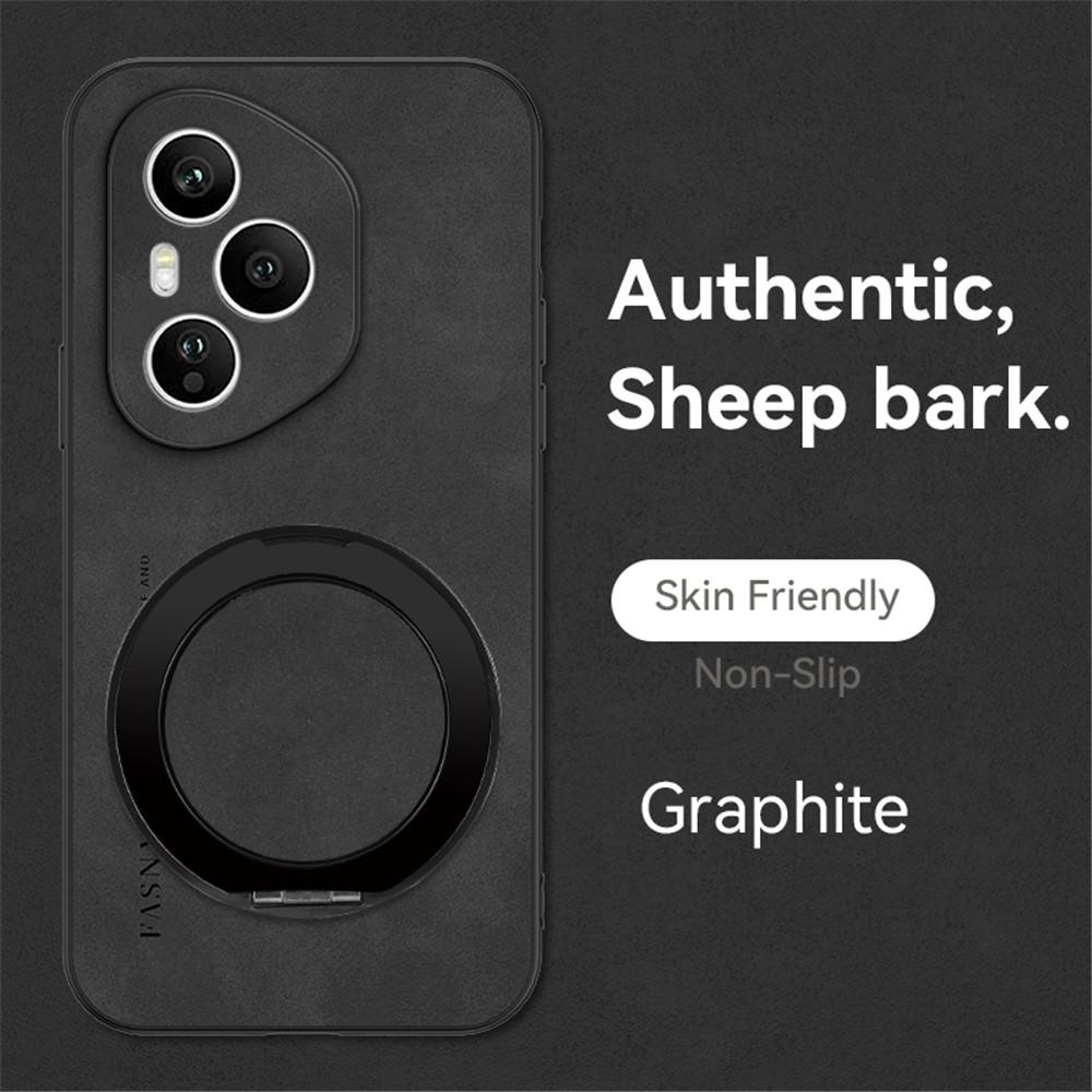 

Luxury Sheepskin Magnetic Leather Holder Phone Case For Huawei P30 Lite P40 P50 P60 Pura 70 Pro Mate 50 Stand Shockproof Cover For Mate 70 Pro
