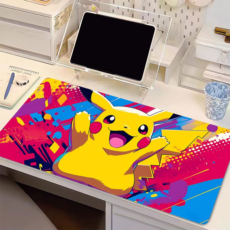Mouse pad gaming accessories Computer keyboard gamer Designed specifically for e-sports Gamer Cabinet P-Pokemon Pikachu Mousepad