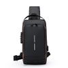 Password Lock Male Multifuctional Shoulder Bag Water Proof Sport Crossbody Bag  Motorcycle Use