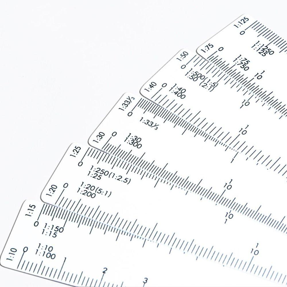 Drawing Tools Foldable Rulers Multifunctional Scale Ruler Fan Shape Scale Ruler  School Supplies