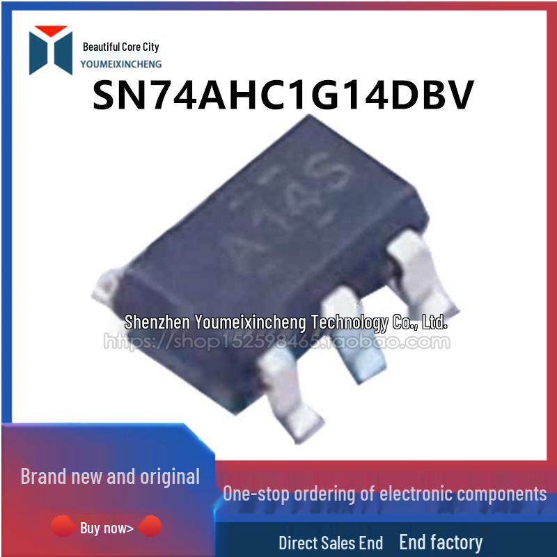 

Original SN74AHC1G14DBV SOT23-5 IC Chip, Screen Printed A14S