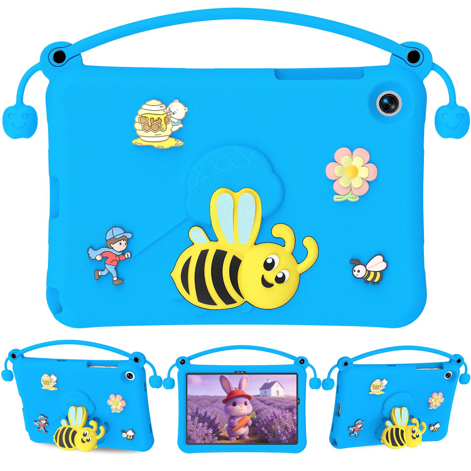 

For Samsung Galaxy Tab A11+ / A9+ EVA Case Bee Style Kickstand Tablet Cover with Carry Handle