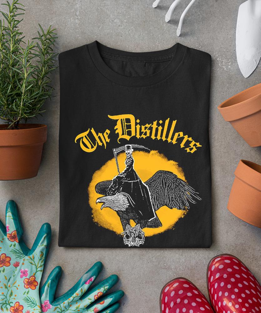 

Rare The Distillers Short Sleeve Black Size S To 4XL Unisex T-shirt Tops Tee 2XL