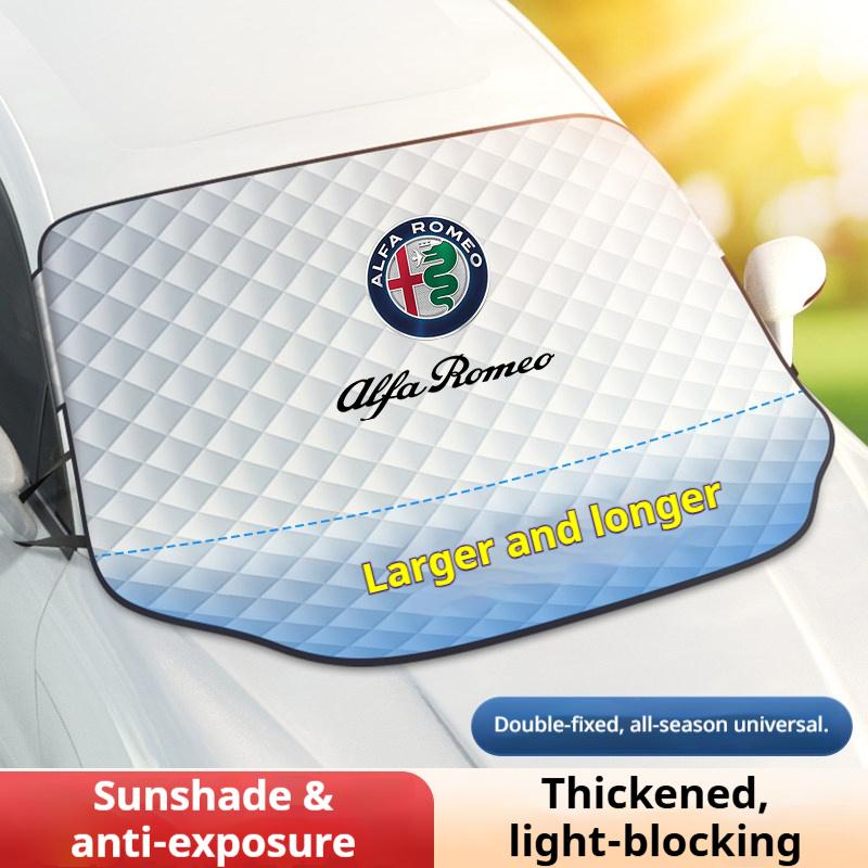 AGR1 Car Front Windshield Sunshade Prevention Snow Shield Waterproof Cover For Alfa Romeo Giulietta 159 147 156 166 Mito Giulia GT